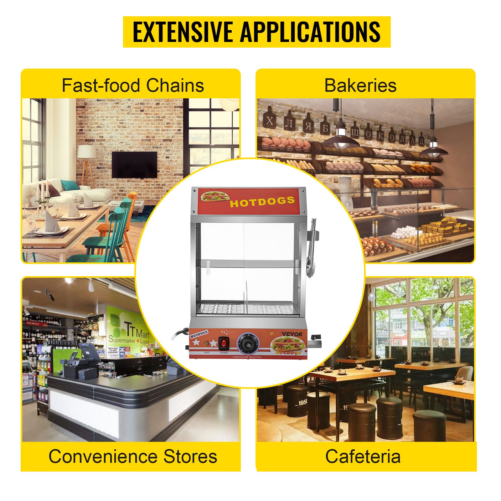 hotdogs venta comercial hot dogs