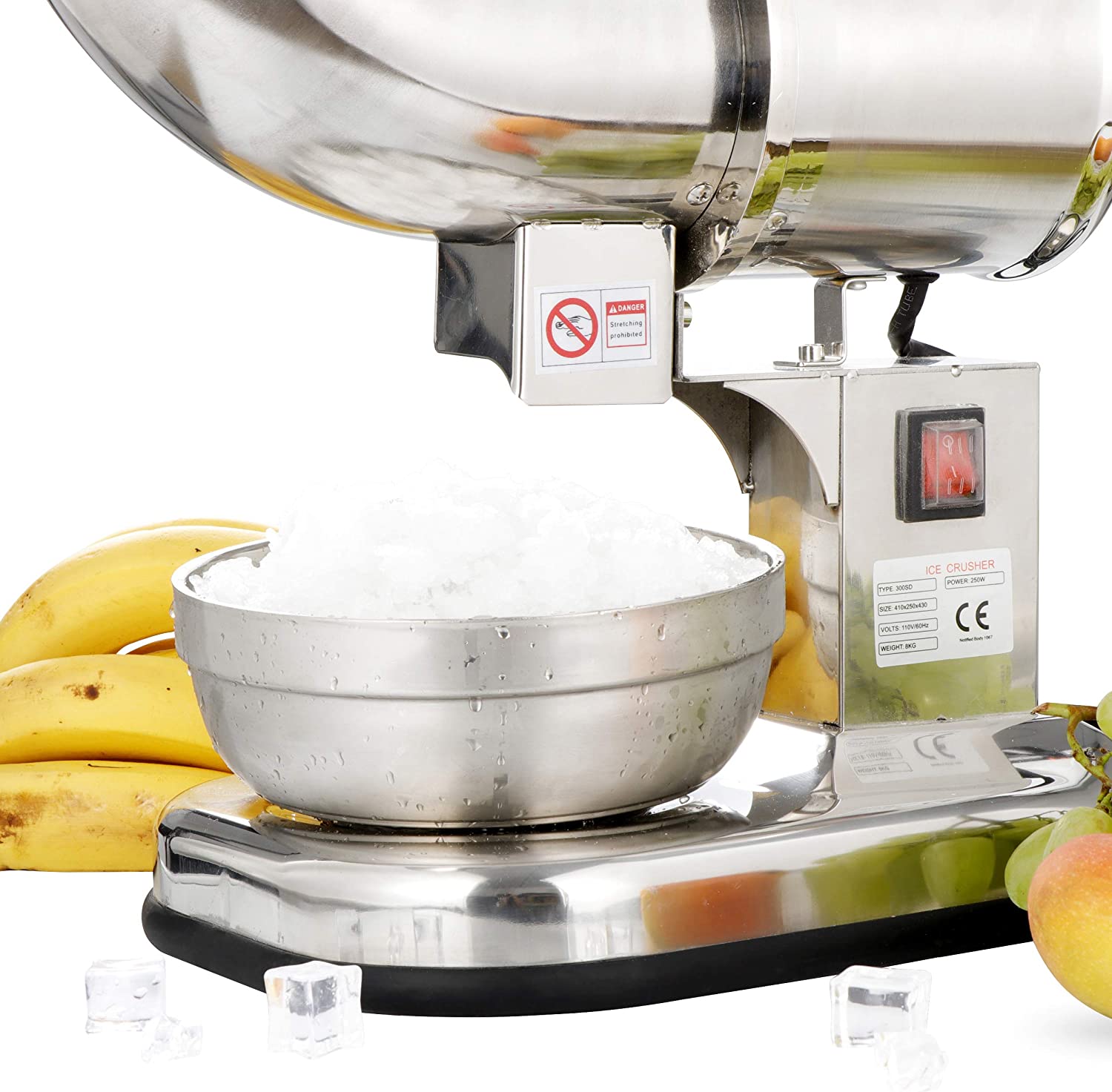 Máquina de hielo para minuta Triturador de hielo