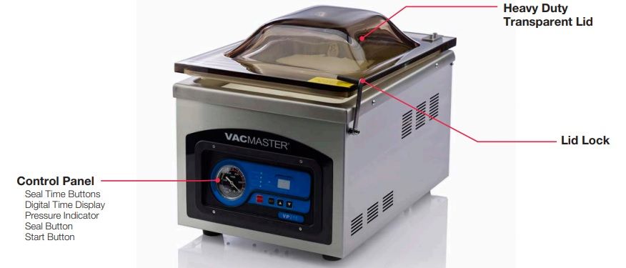 Selladora de vacío de cámara VacMaster VP215 - Imagen 2