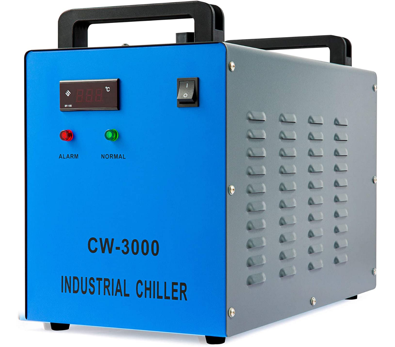 Enfriador de agua industrial OMTECH de 9 l, 2,6 gpm