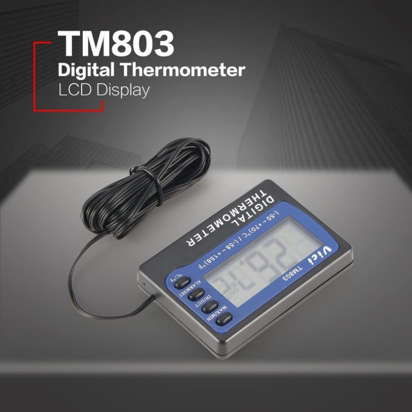 Termómetro para freezer