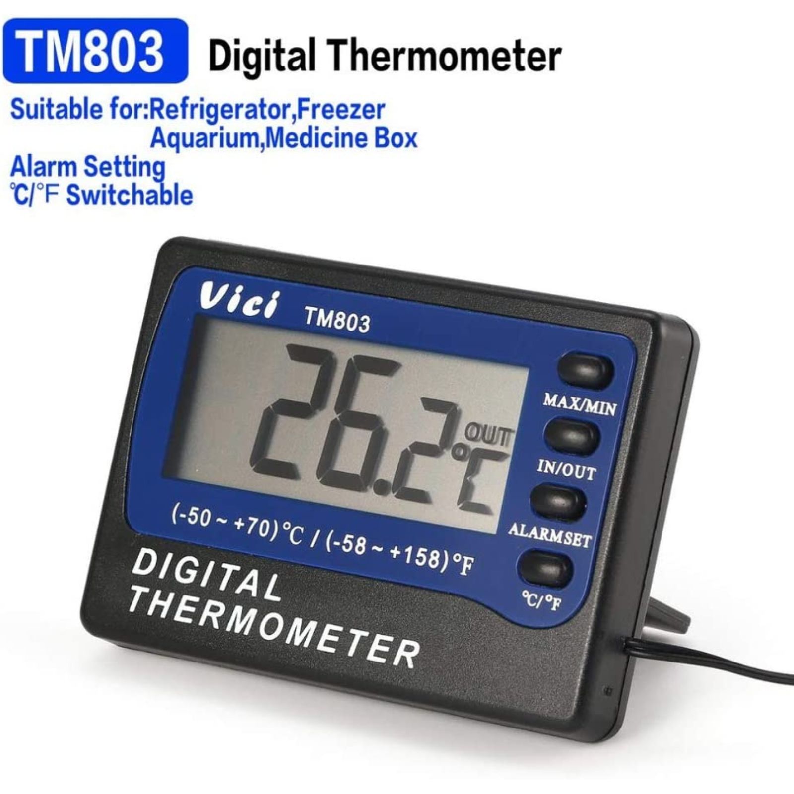 Termómetro para freezer