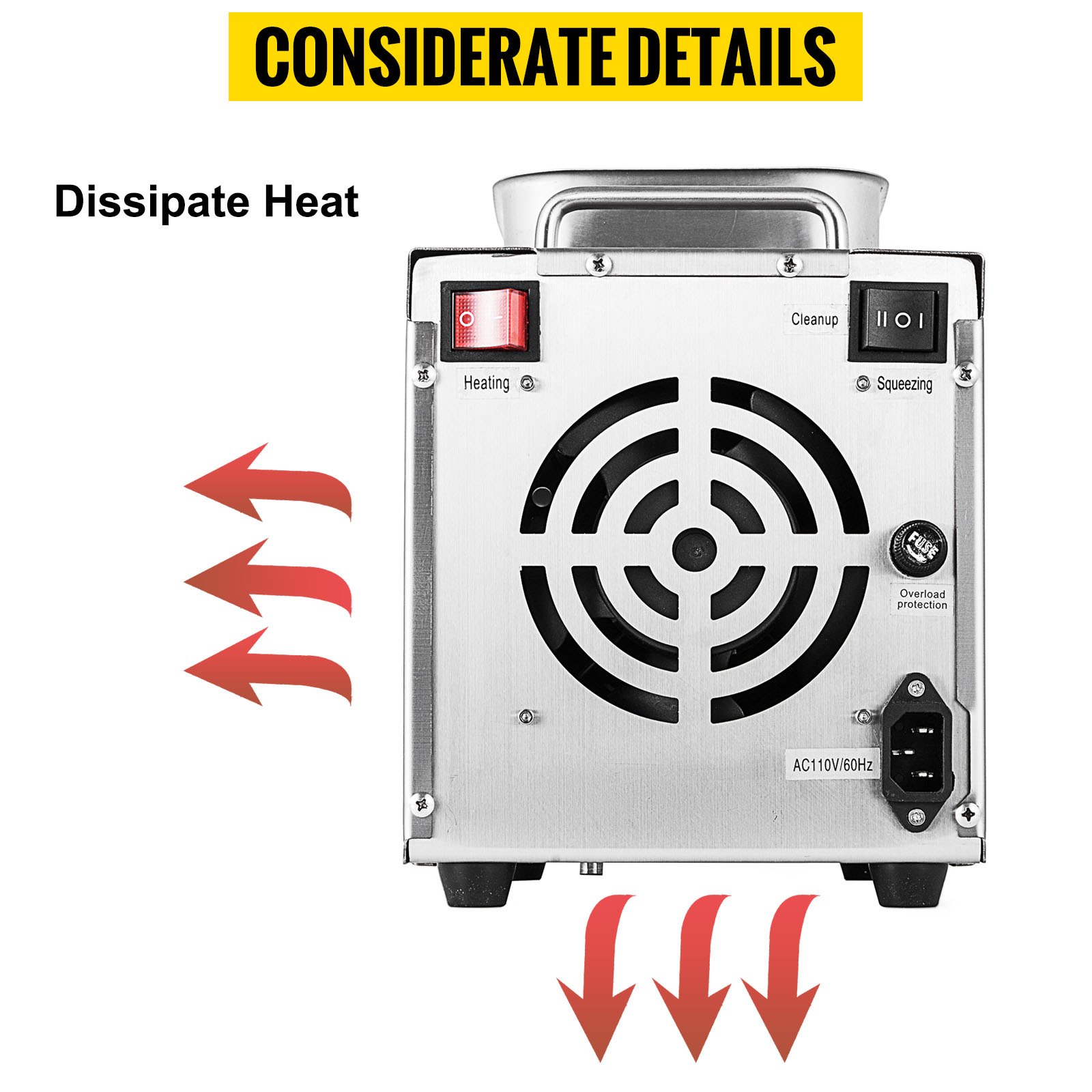 Aceite orgánico Extractor de aceite orgánico