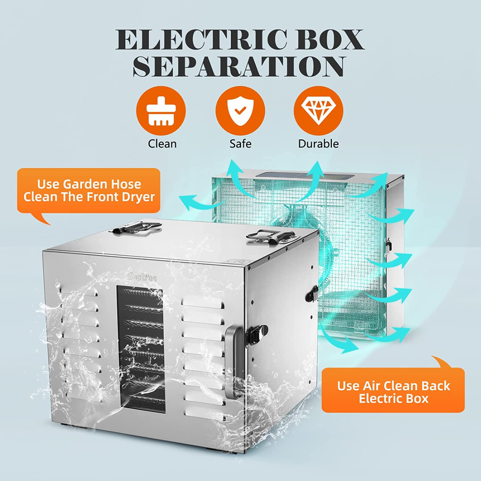 Deshidratador de verduras Deshidratador de alimentos