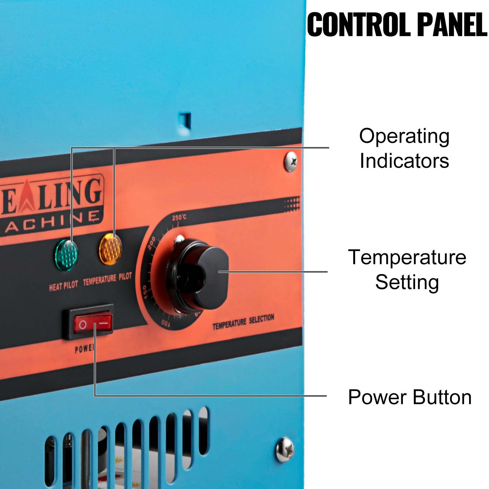 Máquina industrial para sellar Máquina selladora de vasos