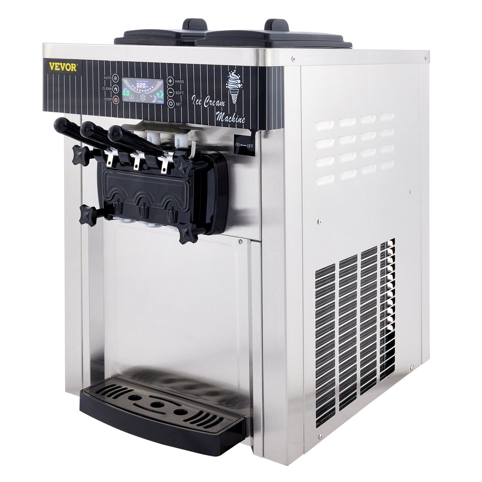 Tolvas superiores de gran capacidad (aprox. 6L por tolva). Menos recargas, más tiempo produciendo y ganando.