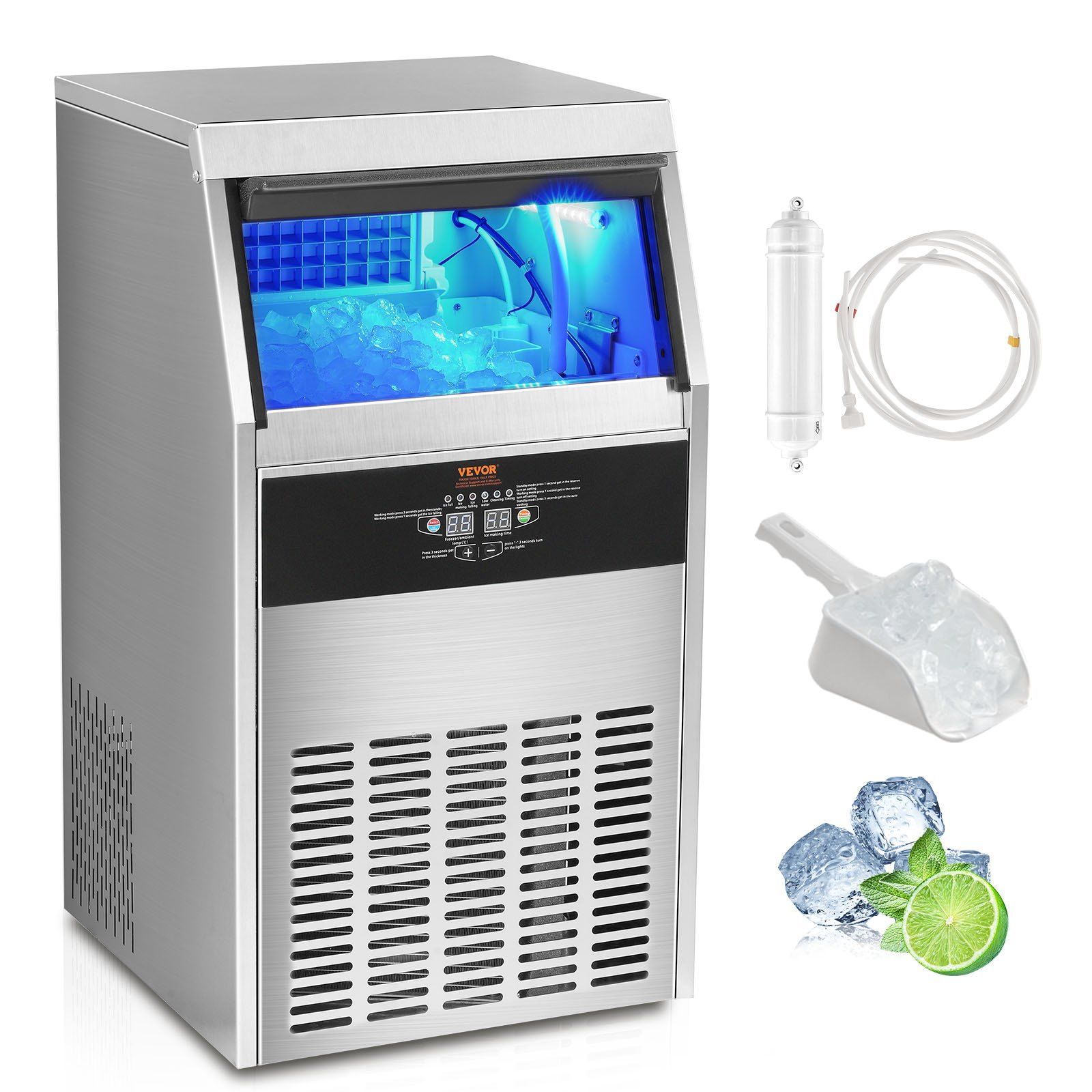 Máquina de hielo 150lb