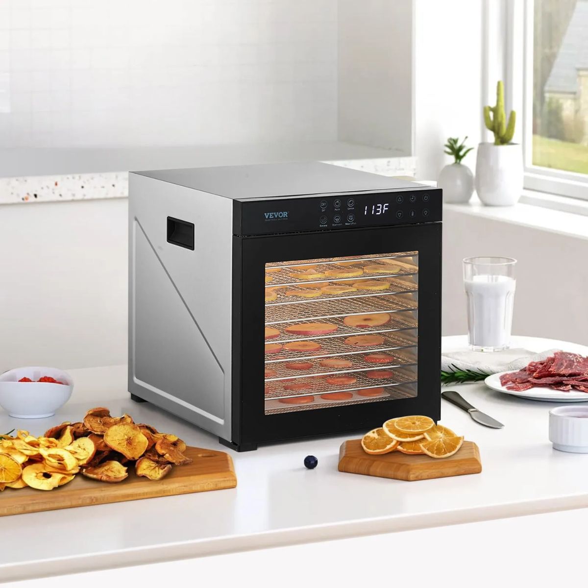 Deshidratador de alimentos de 1000W